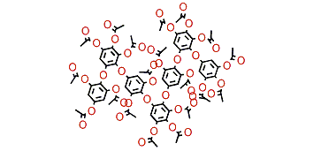 Hydroxyheptafuhalol B nonadecaacetate